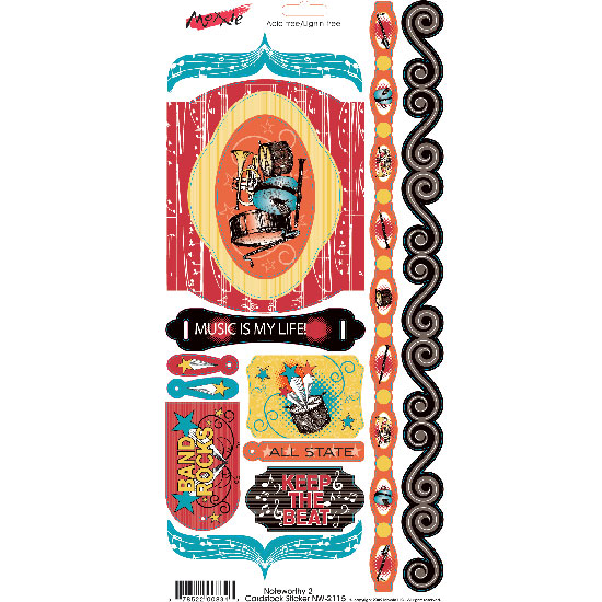 Moxxie - Noteworthy #2 Cardstock Sticker