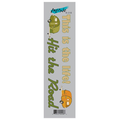 Moxxie - Hit the Road Title Rub-on