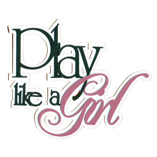 RBS - Play Like a Girl Layered Title