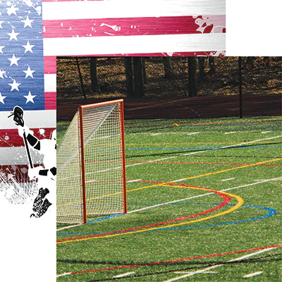 Reminisce - Game Day - Lacrosse Goal Paper