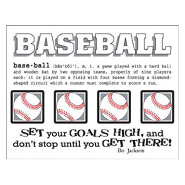 SRM - Say It With Stickers - Baseball