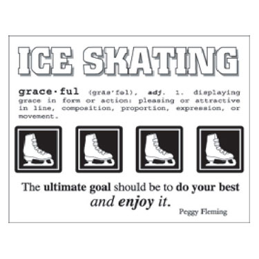 SRM - Say It With Stickers - Ice Skating