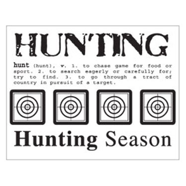 SRM - Say It With Stickers - Hunting